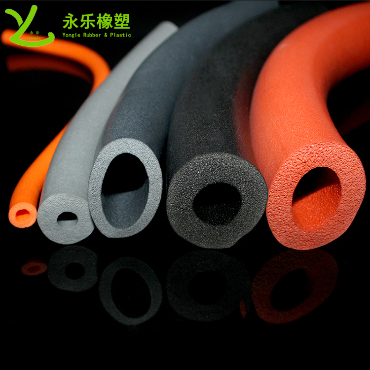 擠出發(fā)泡硅膠管，耐高溫發(fā)泡硅膠管，彩色發(fā)泡硅膠管