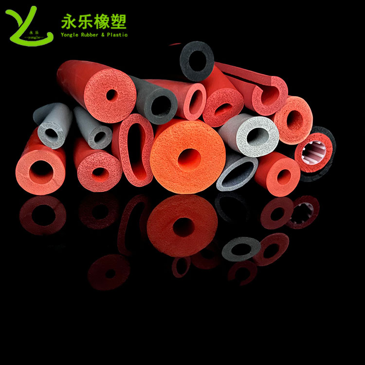 擠出發(fā)泡硅膠管，耐高溫發(fā)泡硅膠管，耐老化發(fā)泡硅膠管