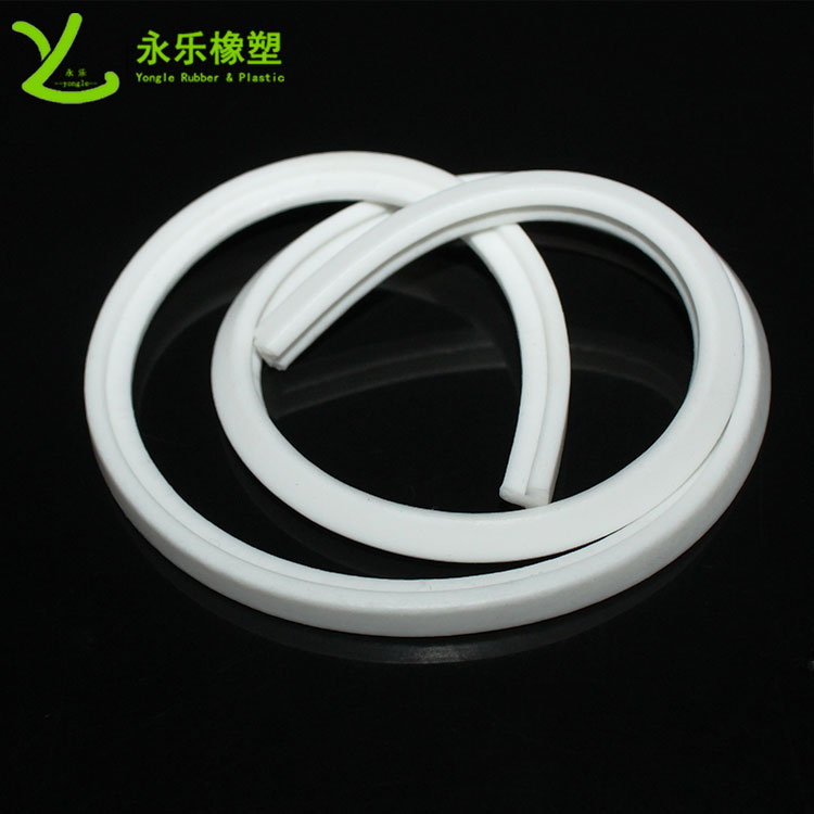 泛光燈發(fā)泡硅膠條，阻燃發(fā)泡密封條，耐高溫硅膠發(fā)泡條